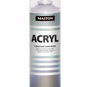 MASTON lakier akrylowy BEZBARWNY POŁYSK spray 500 ml Niska cena