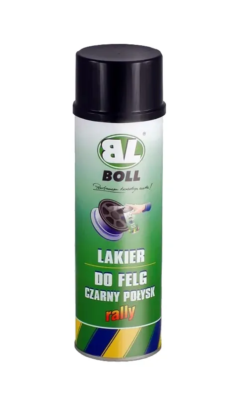 BOLL LAKIER DO FELG W SPRAYU CZARNY POŁYSK 500ML Kup teraz