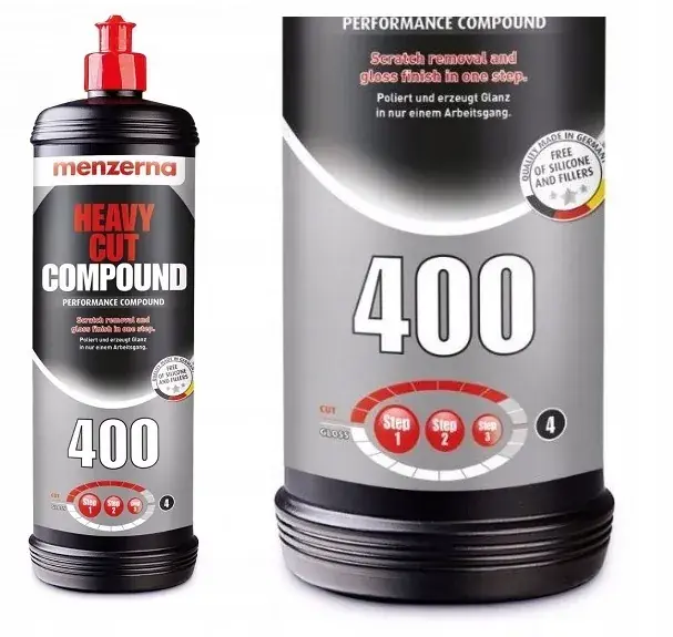 Menzerna 400 Heavy Cut Compound Pasta Polerska 1Kg Autentyczny