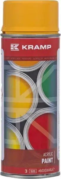 Nowość Lakier pasujący do Komatsu żółty 8 do 2007 400 ml