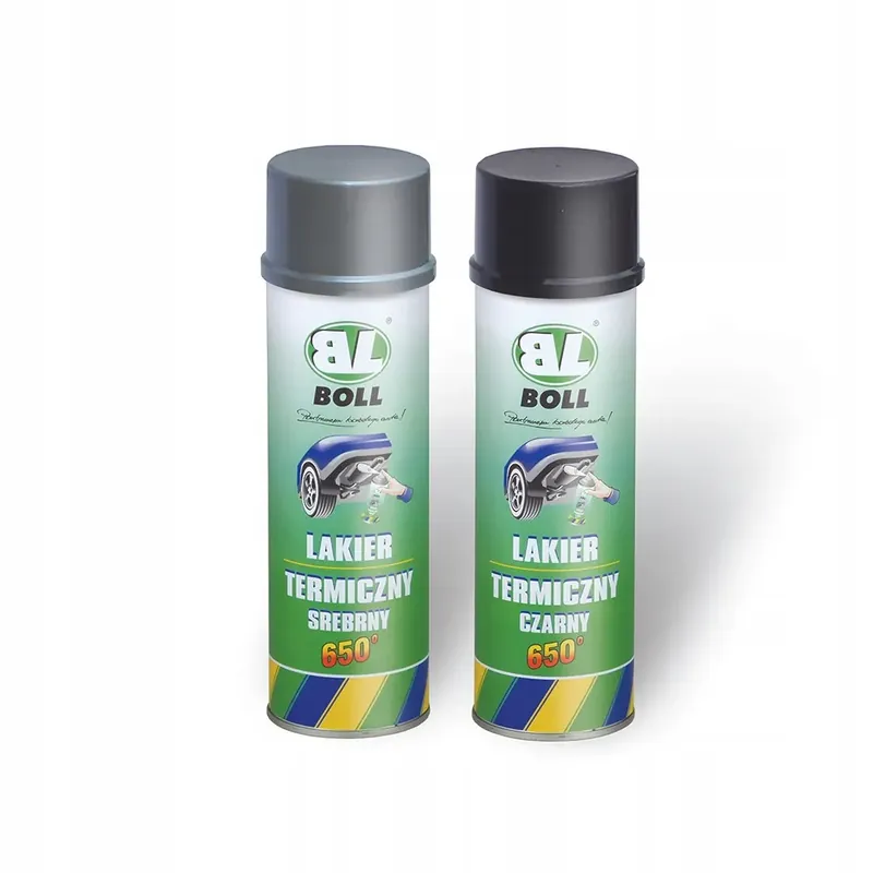Lakier termiczny 650'C srebrny 500ml /BOLL/ żarood Ostatnia szansa
