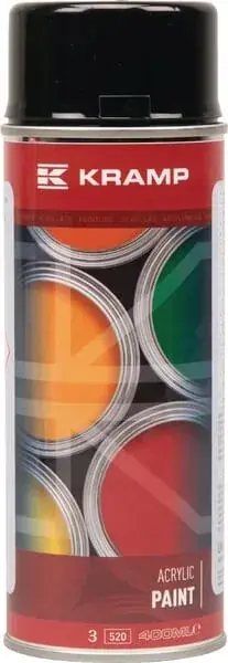 Darmowa dostawa Lakier do maszyn RAL, 9005 czarny głęboki 400 ml 9