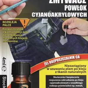 Bezpieczna płatność ZMYWAK POWŁOK CYJANOAKRYLOWYCH 4ML TECHNICQLL