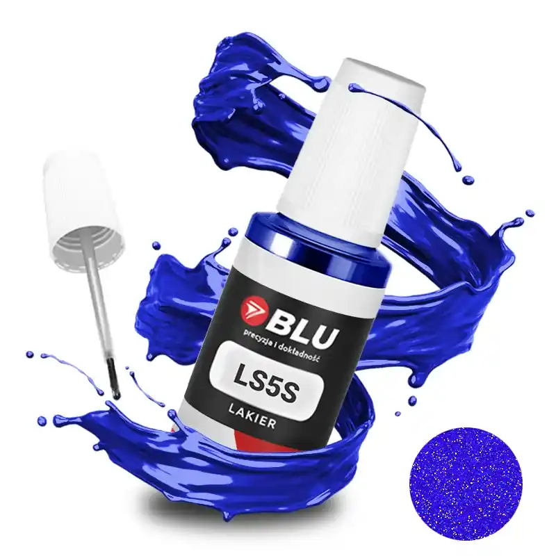 Ekspresowa dostawa Lakier zaprawka samochodowa LS5S niebieski azulimperial do SEAT 20ml BLU