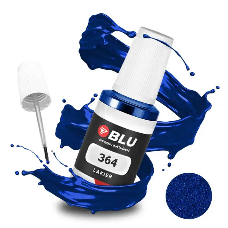 Lakier zaprawka samochodowa 364 niebieski topazblau do BMW 20ml BLU Ostatnia szansa
