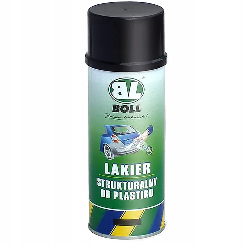 Oferta BOLL FARBA LAKIER STRUKTURALNY do PLASTIKU CZARNY