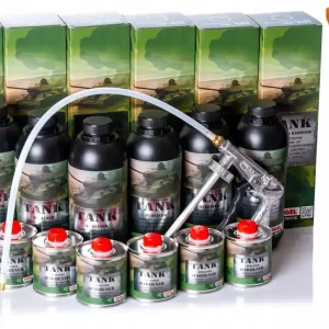 6x Powłoka Emalia Poliuretanowa Strukturalna Kolor RAL Pistolet TANK RANAL Oferta