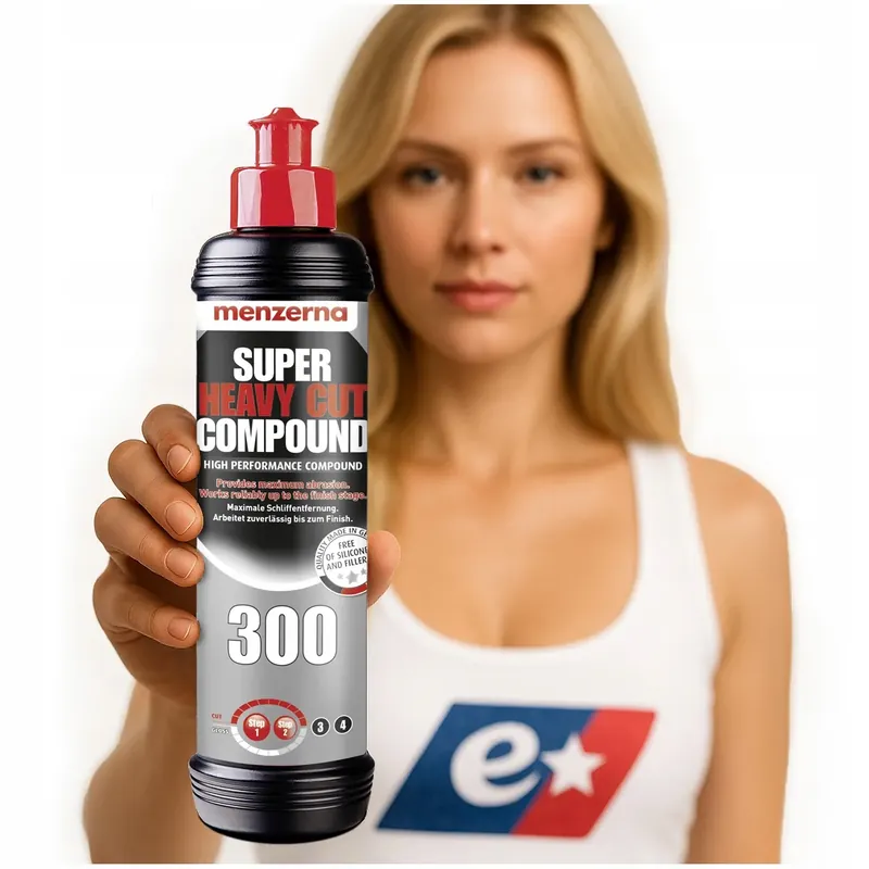 Pasta Polerska Menzerna do Lakieru SHCC 300 Bardzo Agresywna 250ml Bezpieczna płatność