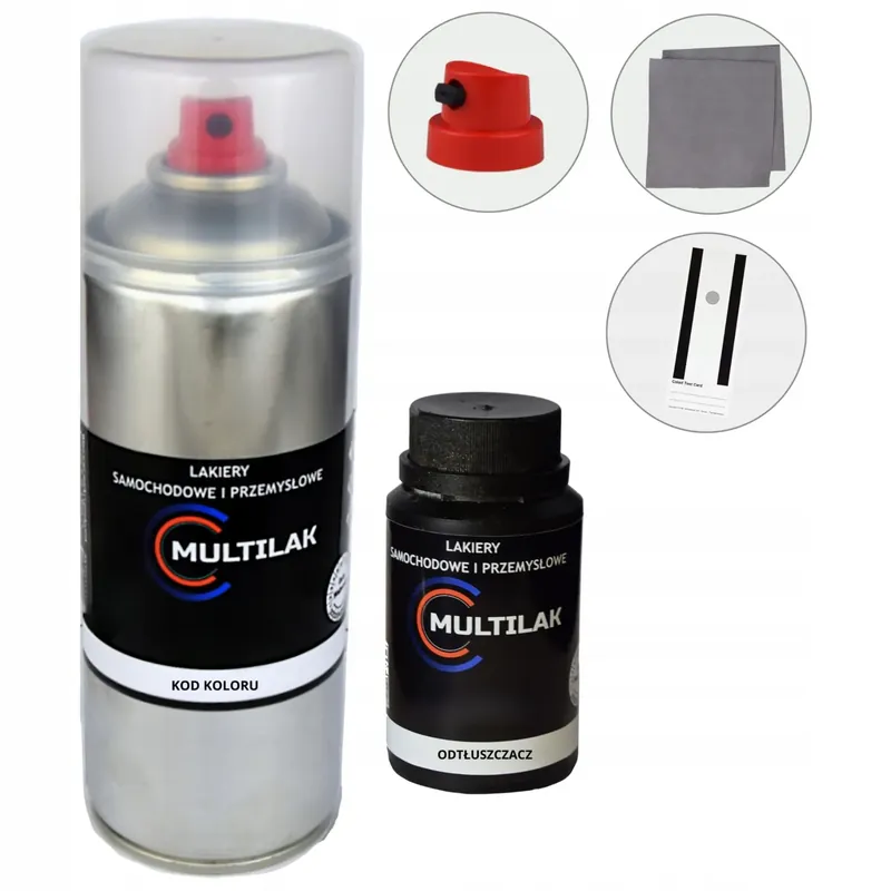 Najlepsza cena ZESTAW NAPRAWCZY LAKIER SAMOCHODOWY SPRAY ŚCIERECZKI Volvo 241