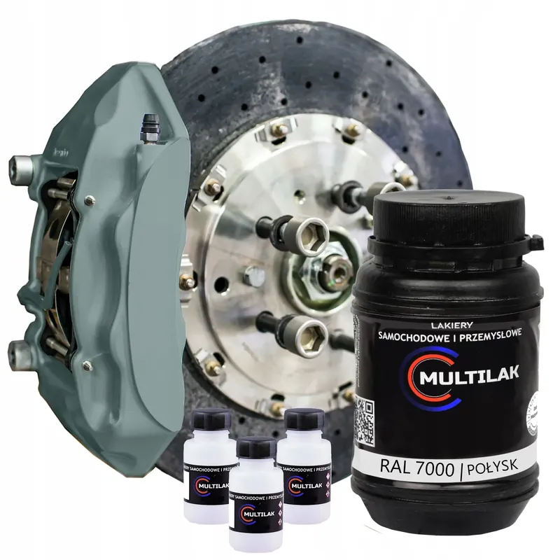 Ostatnia szansa Lakier do zacisków hamulcowych RAL 7000 połysk