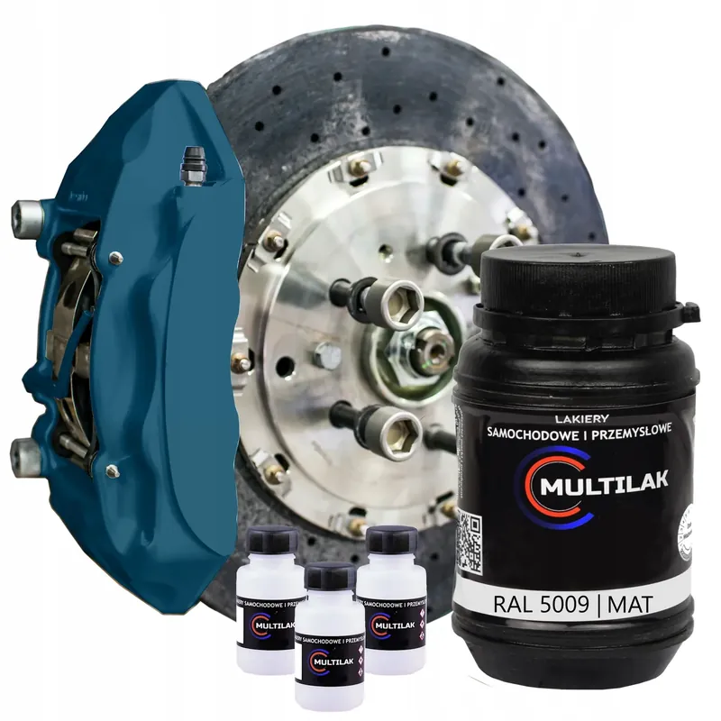 Zwrot pieniędzy Farba lakier do zacisków hamulcowych RAL 5009 mat