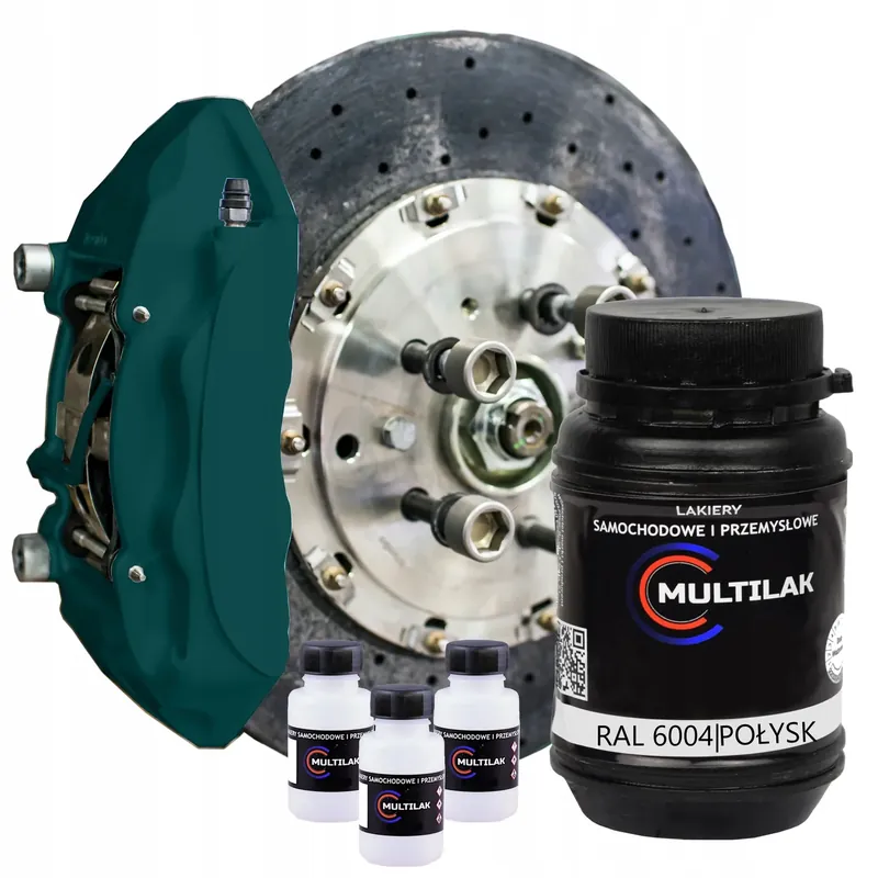 Popularny Lakier do zacisków hamulcowych RAL 6004 połysk