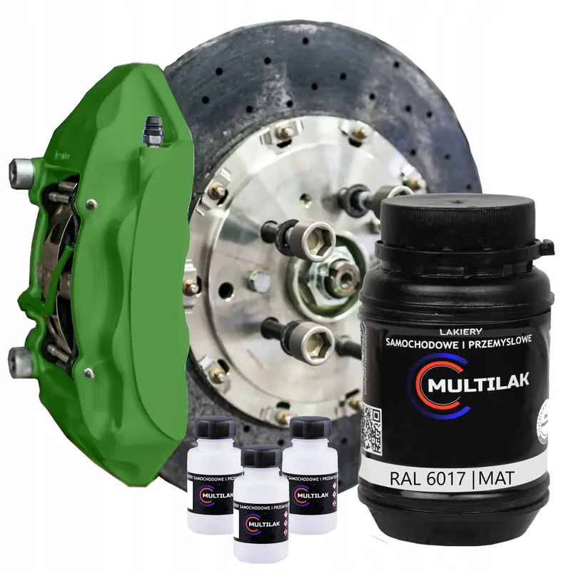 Farba lakier do zacisków hamulcowych RAL 6017 mat Szybka dostawa