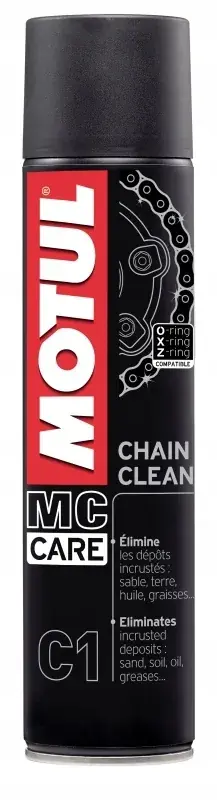 Darmowa dostawa MOTUL ŚRODEK DO CZYSZCZENIA ŁAŃCUCHÓW C1 CHAIN CLEAN 400ML / QUADY MOTOCYKL