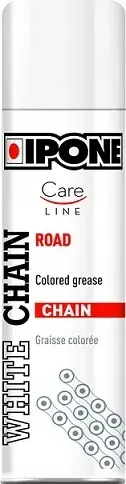Autentyczny Smar Do Łańcucha IPONE WHITE SPRAY CHAIN (Careline) Kolor Biały Poj.: 250ml