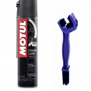 Zestaw Smar Do Łańcucha MOTUL Road C2 + Szczotka do Czyszczenia Łańcucha ! Najlepsza cena