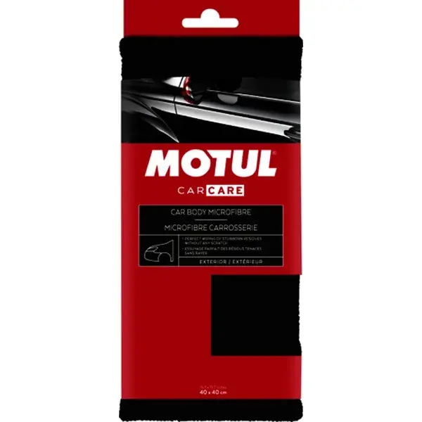 Popularny ŚCIERECZKA DO MYCIA KAROSERII CAR BODY MICROFIBRE / MOTUL