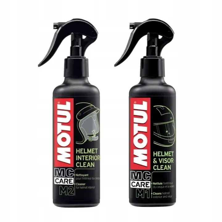 Wyprzedaż Zestaw do pielęgnacji kasku wizjer skorupa wyściółka wnętrze Motul M1 M2
