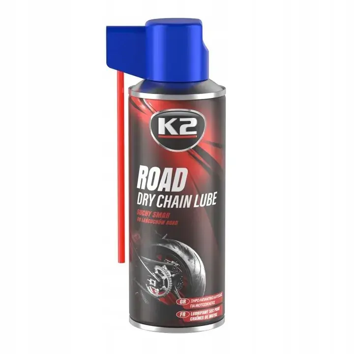 Ostatnia szansa Suchy smar do łańcuchów Road spray K2 400 ml