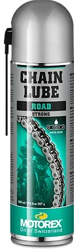 Zamów teraz Smar do łańcucha (spray) MOTOREX CHAIN LUBE ROAD (BIAŁY) 500ml