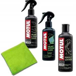 Zestaw MOTUL: Czyszczenie kasku i ubrań + gratis Wyprzedaż