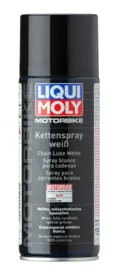 Tani SMAR DO ŁAŃCUCHA LIQUI MOLY KETTENSPRAY BIAŁY, tą puszką można napełnić 159