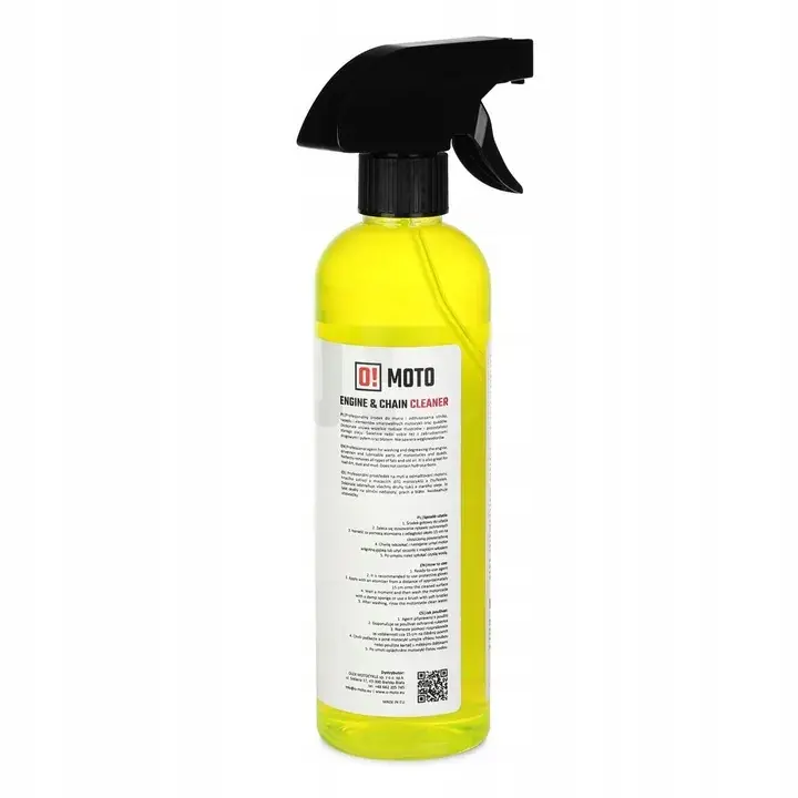 Zamów teraz O-Moto Chain and Engine Cleaner płyn do mycia silnika i łańcucha 500ml