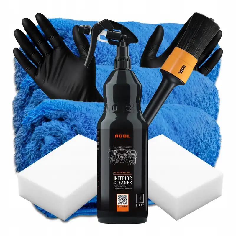 ADBL INTERIOR CLEANER 1L do CZYSZCZENIA wnętrza auta usuwa kurz i brud Popularny