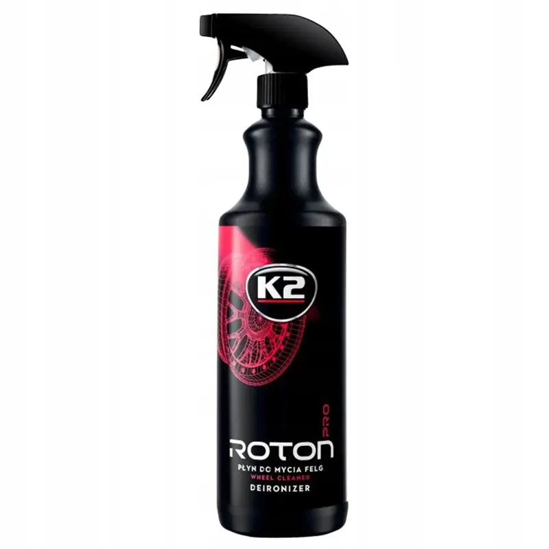 SKUTECZNY Żel do mycia felg 1L K2 ROTON PRO CZERWONA FELGA Rabat