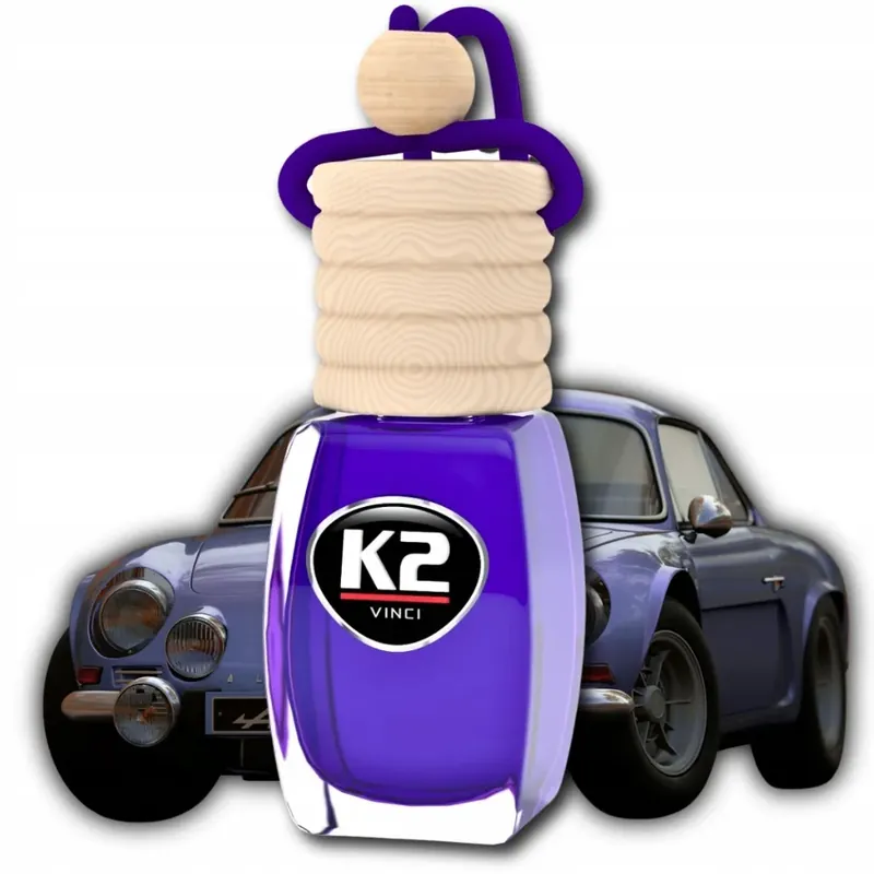 Tani K2 VENTO FAHREN new car ZAPACH SAMOCHODOWY ODŚWIEŻACZ ZAWIESZKA BUTELKA 8ml