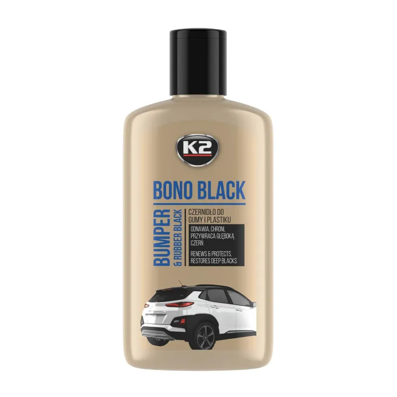 K2 Bono Black czernidło do opon gumy zderzaków plastiku 200ml Kup teraz