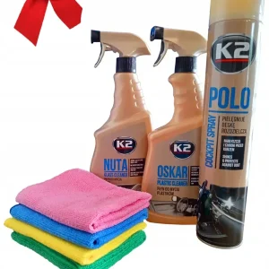 Autentyczny K2 ZESTAW PREZENTOWY DO PIELĘGNACJI AUTA