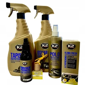 Oferta limitowana K2 ZESTAW KOSMETYKÓW DO PIELĘGNACJI SAMOCHODU