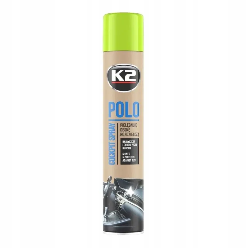 K2 Polo Spray do Pielęgnacji Deski Rozdzielczej Zapach ZIELONE JABŁKO 750ml Zamów teraz