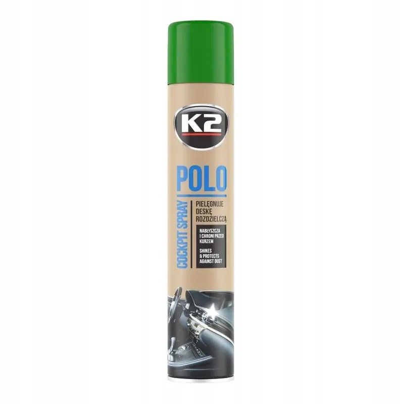 K2 Polo Spray do Pielęgnacji Deski Rozdzielczej o Zapachu SOSNY 750 ml Premium