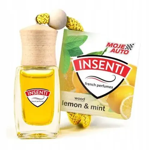ZAPACH INSENTI WOOD LEMON & MINT 8 ML Bezpieczna płatność