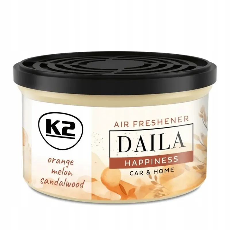 K2 DAILA HAPPINESS Zapach w Puszce do Auta Samochodu do Domu Pomarańcza Premium
