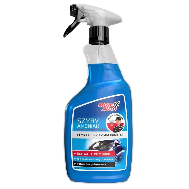 MOJE AUTO Płyn do mycia szyb Lusterek z Amoniakiem Atomizer 650ml Zamów teraz