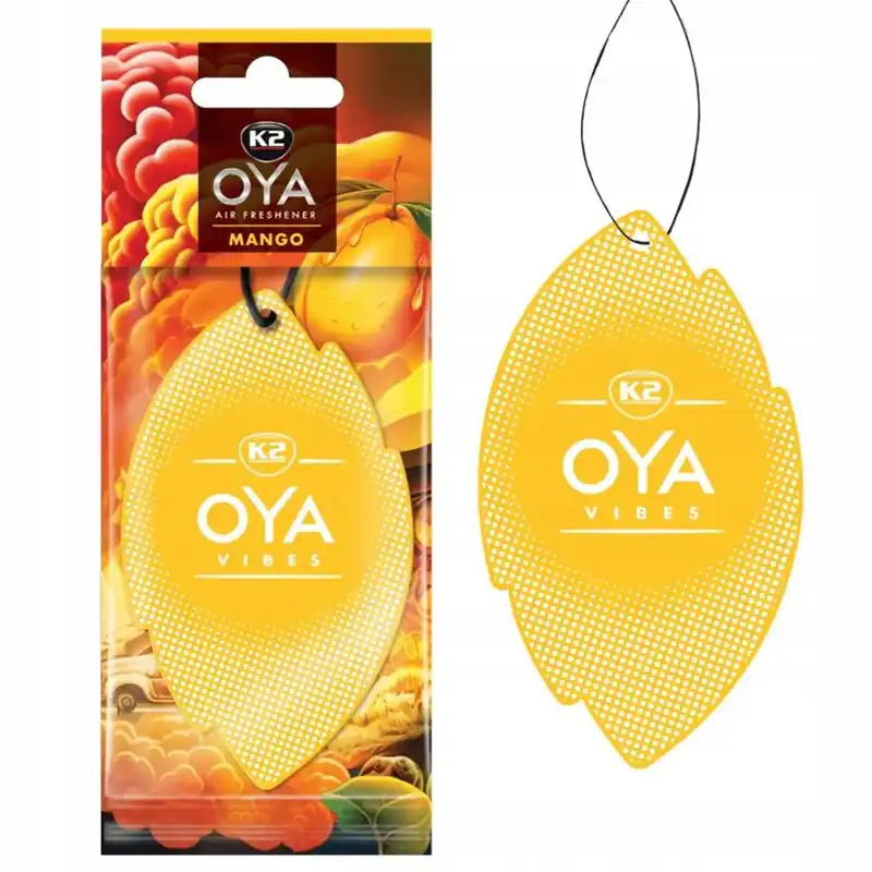 K2 V915 Oya Vibes Mango Zawieszka Zapachowa Do Samochodu Auta Żółta Oferta