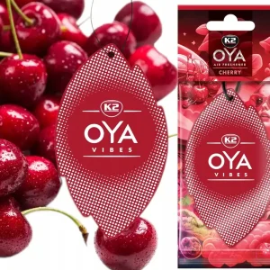 K2 OYA VIBES zapach samochodowy zawieszka samochodu auta odświeżacz CHERRY Tylko dziś