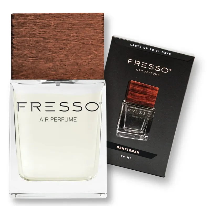FRESSO Gentleman Trwały Zapach Perfumy Do Samochodu 50ml Prezent Na Święta Niska cena