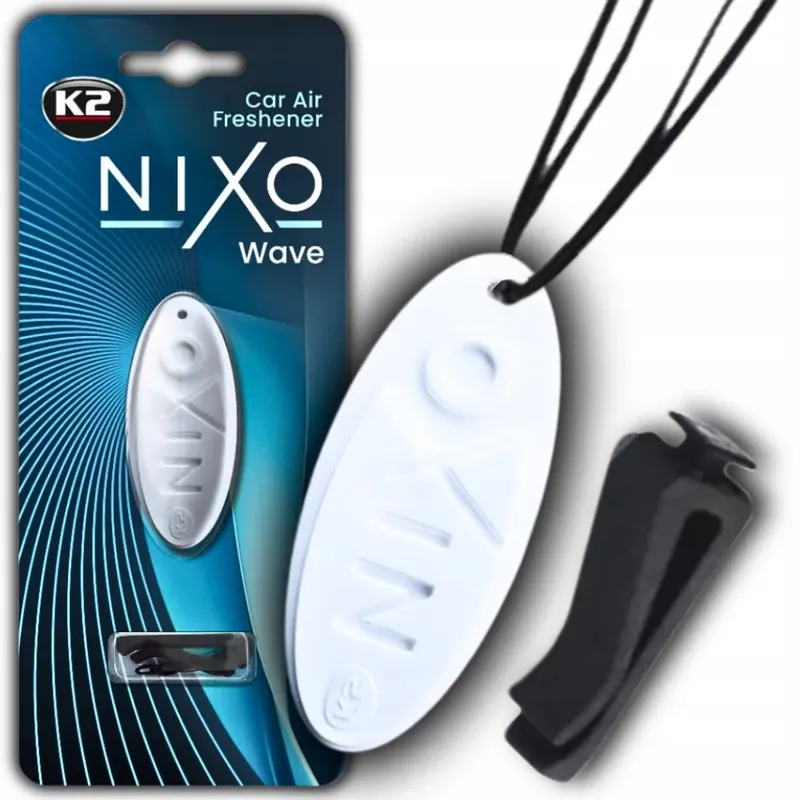 K2 NIXO WAVE ZAPACH MORSKI SAMOCHODOWY DO AUTA KRATKI ODŚWIEŻACZ ZAWIESZKA Zamów teraz