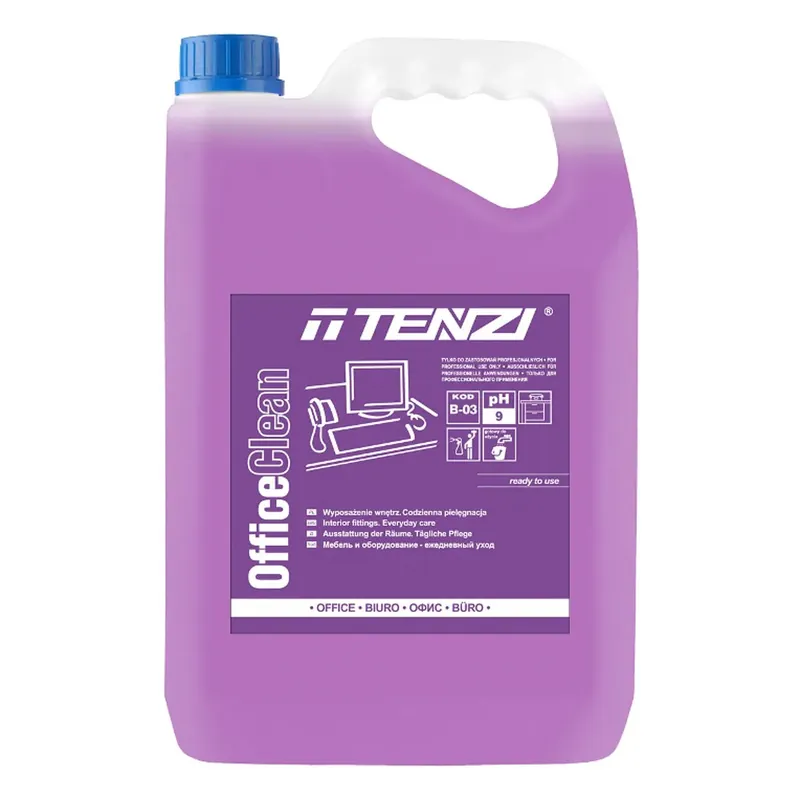 Tenzi Office Clean płyn do czyszczenia mebli - zapach kwiatowy 5L Kup teraz