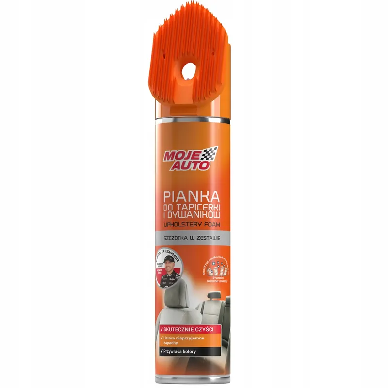 MOJE AUTO Pianka do czyszczenia tapicerki z neutralizatorem Szczotka 520 ml Niska cena