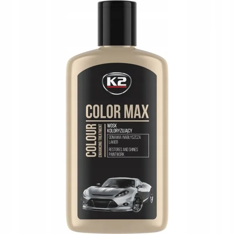 Wysoka jakość K2 WOSK KOLORYZUJĄCY COLOR MAX 250ML CZARNY K020CAN