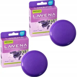 Tani Zapach samochodowy krążek lawendowy LAWENA 2szt