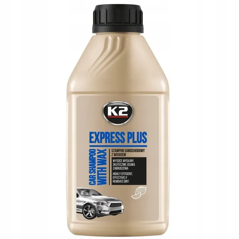Szampon Samochodowy z Woskiem Carnauba Express Plus 500ml K2 Zwrot pieniędzy