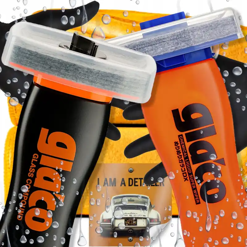 Najlepsza cena SOFT99 GLACO COMPOUND + GLACO DX CZYŚCI SZYBY + NIEWIDZIALNE WYCIERACZKI