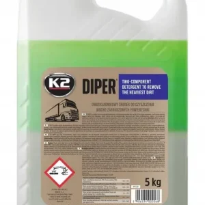 K2 DIPER DWUSKŁADNIKOWY ŚRODEK DO MYCIA 5KG Autentyczny