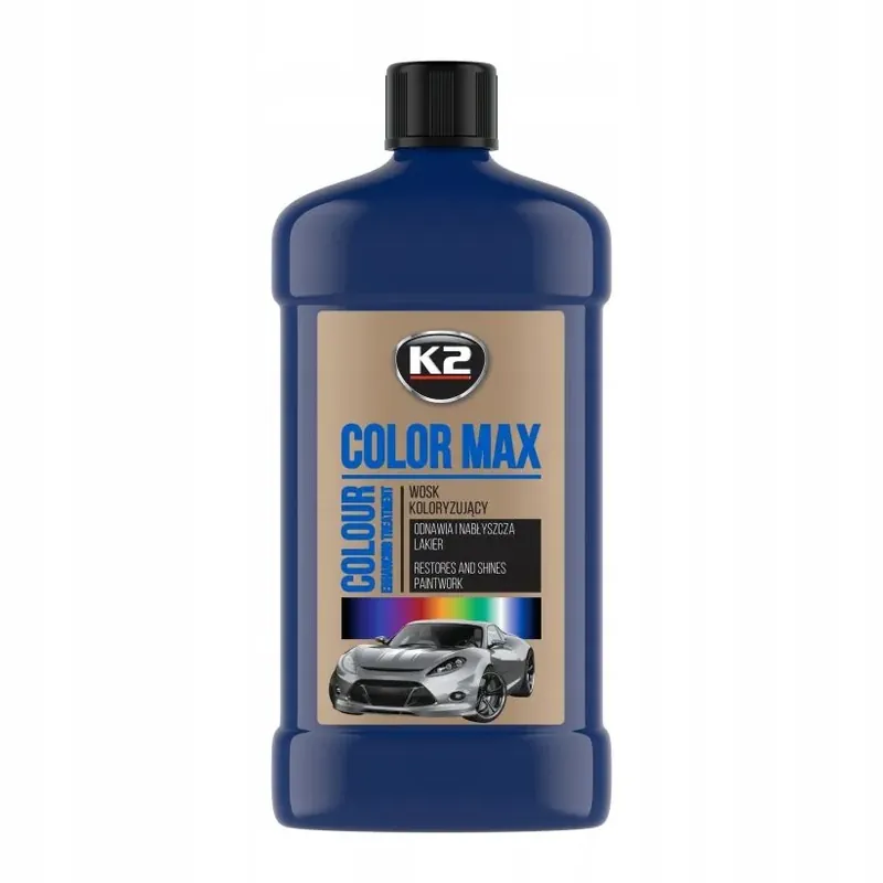 Najlepsza cena K2 COLOR MAX 500 ML GRANATOWY WOSK KOLORYZUJĄCY